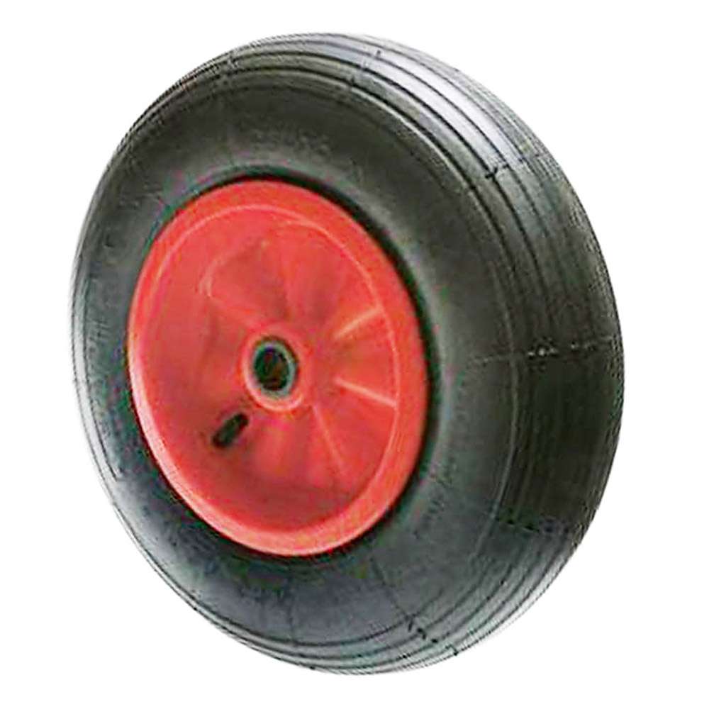 Koło pneumatyczne - z łożyskiem koszykowym - rowek lub knaga profilowana - ø koła 200 do 400 mm - nośność 75 do 200 kg