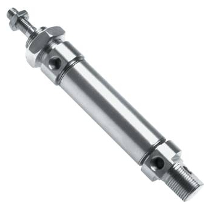 Små cylindre - dobbeltvirkende - rustfrit stål - ISO 6432 / CETOP RP 52 P